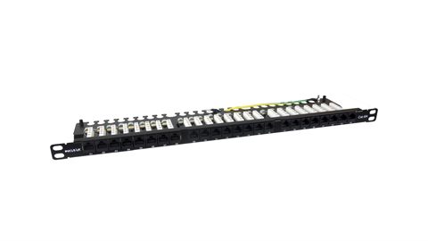 Patch Panel Phasak Pu 4811/ 24 Puertos/ Cat.6A/ Altura 0.5U
