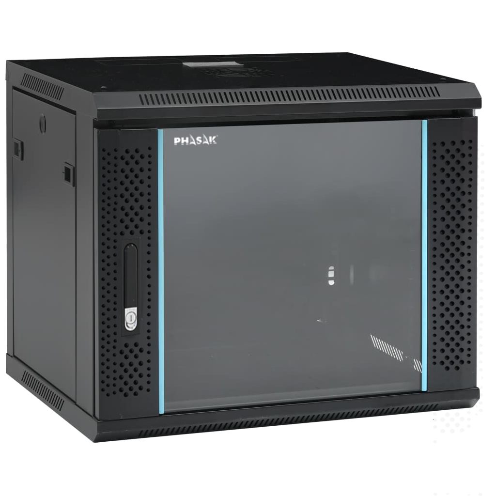Armario Rack Mural Desmontado Phasak Pho 2109D/ 19"/ Altura 9U