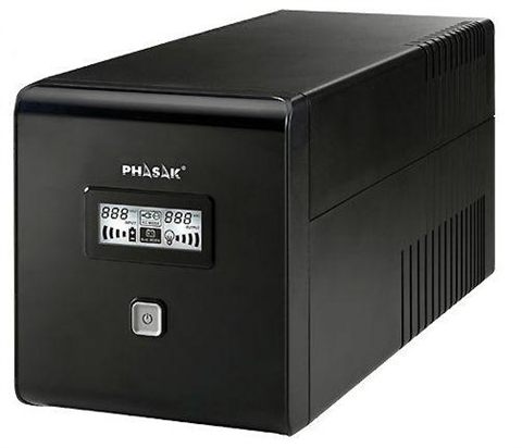 Sai Línea Interactiva Phasak 1000 Va Lcd/ 1000Va/ 4 Salidas/ Formato Torre