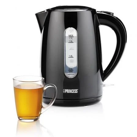 Hervidor De Agua Princess 236017 Black Style/ 2200W/ Capacidad 1.7L