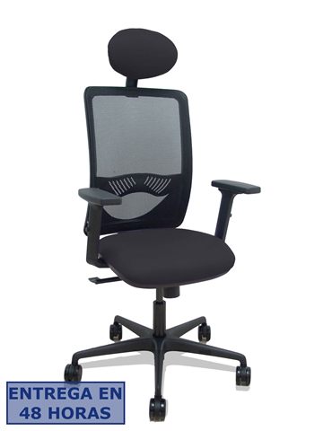 Silla De Oficina Piqueras Y Crespo Zulema 390Sm840b840b2db68r65c/ Negro