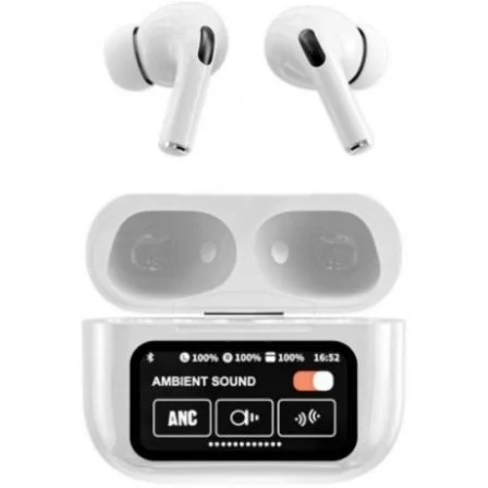 Auriculares Bluetooth Qubo Tws-400Wt Con Estuche De Carga/ Autonomía 4H/ Blancos
