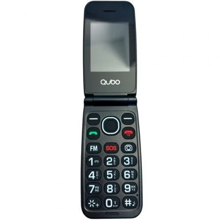 Teléfono Móvil Qubo Neonw-Bk 4G Para Personas Mayores/ Negro