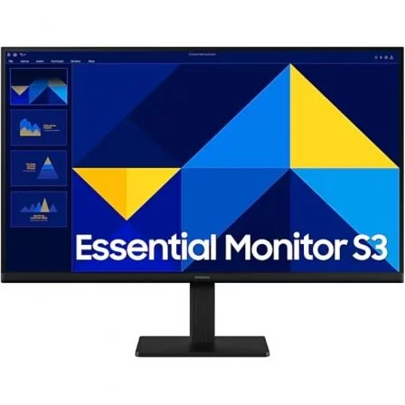 Monitor Profesional Samsung Essential Monitor S3 S27d304gau/ 27"/ Full HD/ Negro