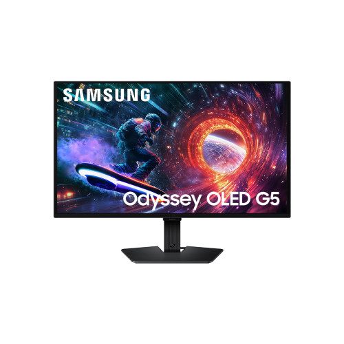 Monitor Gaming Samsung Odyssey G5 G50sf S27fg502su 27"/ QHD/ 0.03Ms/ 180Hz/ QD-OLED/ Negro