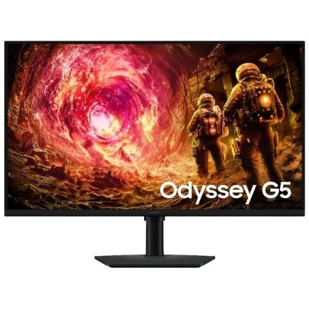 Monitor Gaming Samsung Odyssey G5 S32fg502eu 32"/ Qhd/ 1Ms/ 180Hz/ Ips/ Regulable En Altura/ Negro