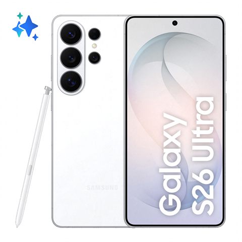 Smartphone Samsung Galaxy S26 Ultra 12 GB/ 512 GB/ 6.9"/ 5G/ Blanco