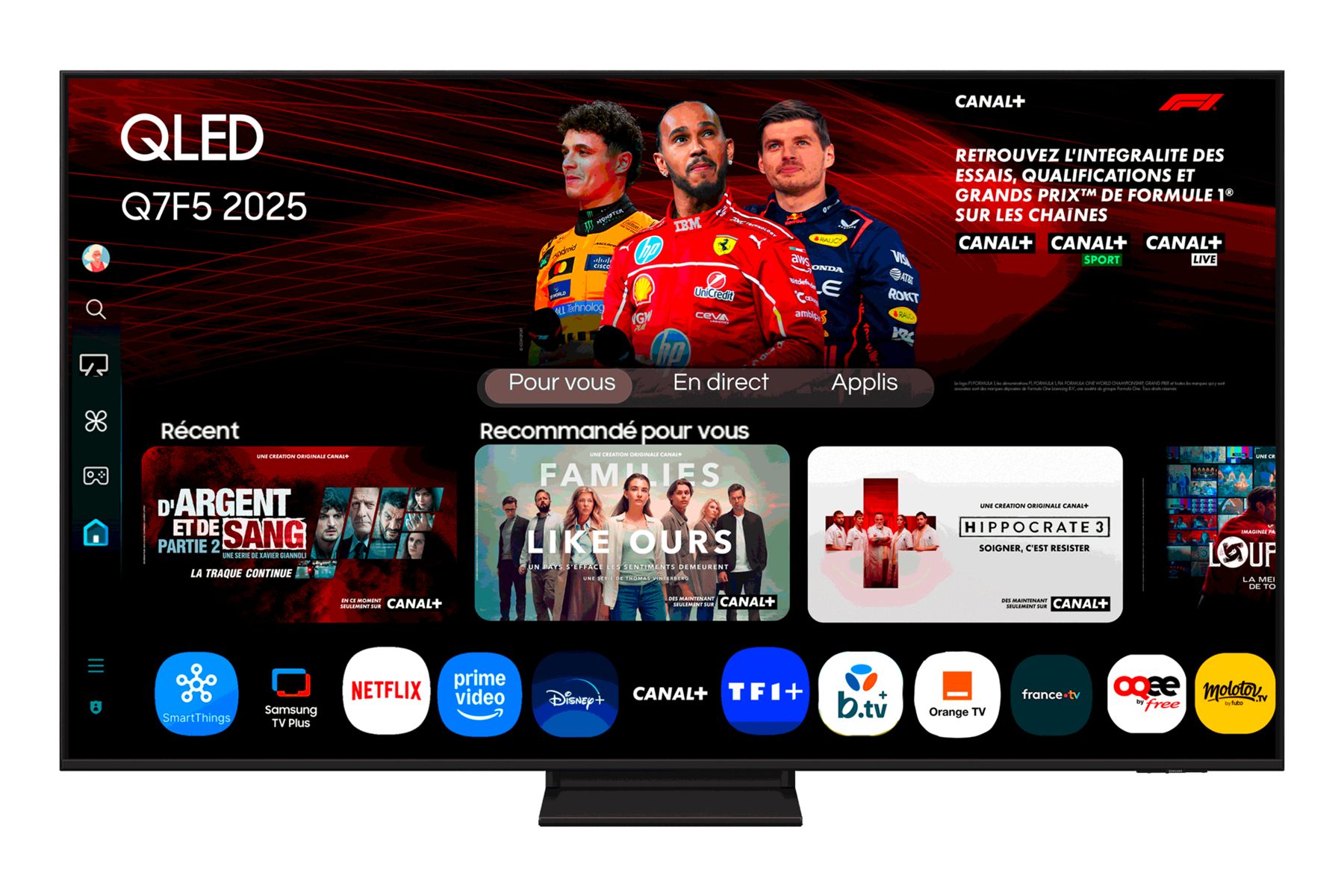 Televisor Samsung Qled Q7f5 Tq55q7f5au 55"/ Ultra HD 4K/ Smart Tv/ Wifi