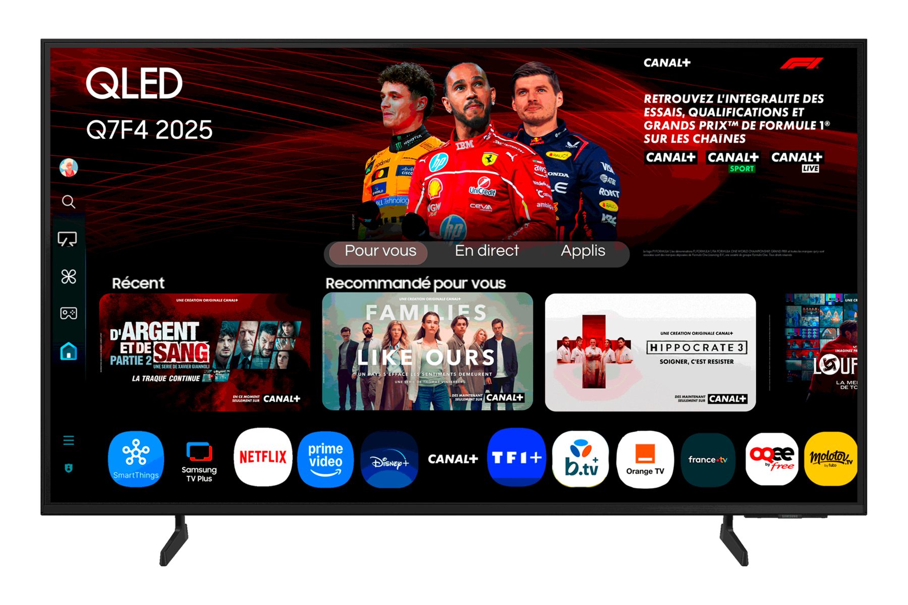 Televisor Samsung Qled Q7f4 Tq65q7f4au 65"/ Ultra HD 4K/ Smart Tv/ Wifi