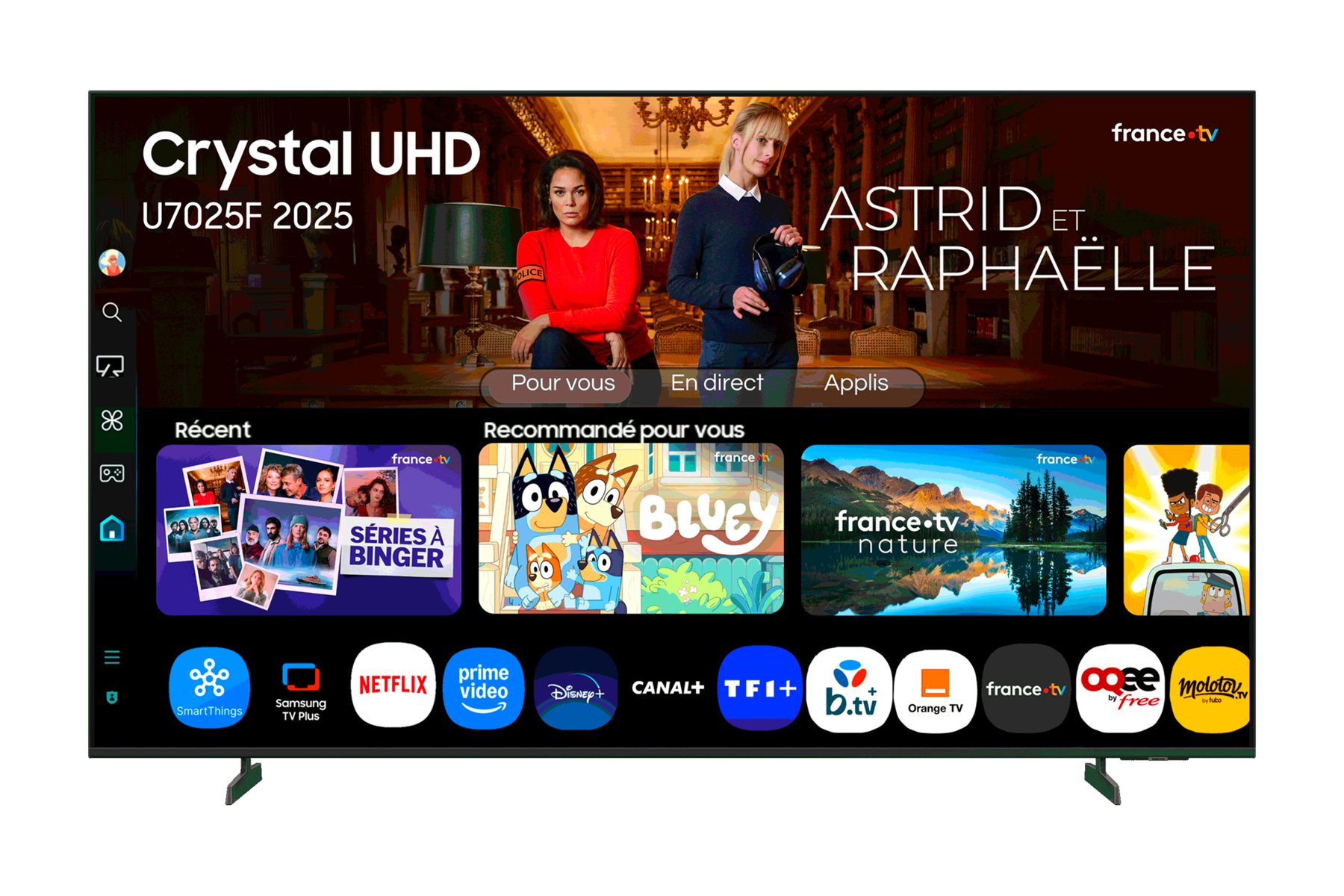 Televisor Samsung Crystal UHD U7025f Tu75u7025fk 75"/ Ultrahd 4K/ Smart Tv/ Wifi