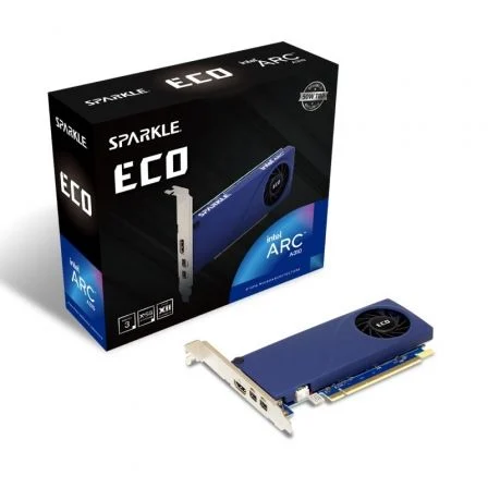 Tarjeta Gráfica Sparkle Intel Arc A310 Eco/ 4 GB GDDR6/ Compatible Con Perfil Bajo
