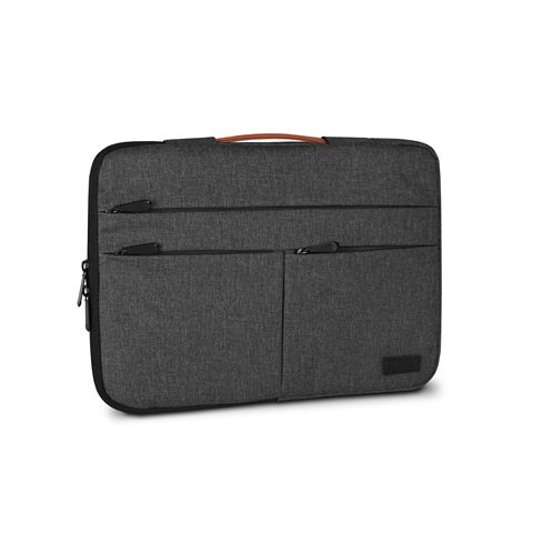 Funda Subblim Air Padding 360 Sleeve Para Portátiles Hasta 14"/ Gris Oscuro