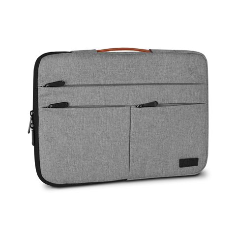 Funda Subblim Air Padding 360 Sleeve Para Portátiles Hasta 15.6"/ Gris Claro