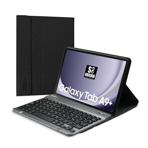 Funda Con Teclado Subblim Keytab Pro Bt Para Tablets Samsung Galaxy A9+/ Negra
