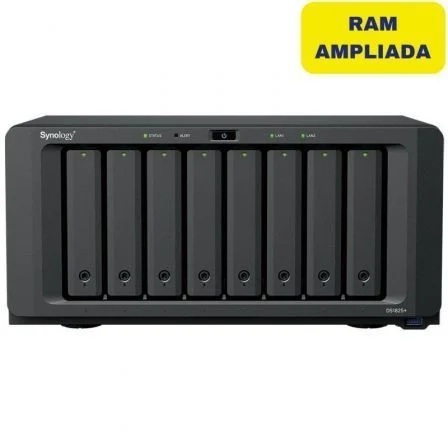 Nas Synology Diskstation Ds1825+/ 8 Bahías 3.5"- 2.5"/ 16 GB DDR4/ Formato Torre