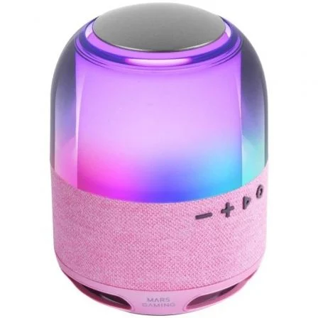Altavoz Con Bluetooth Mars Gaming Ms-Flow/ 15W/ 1.0/ Rosa