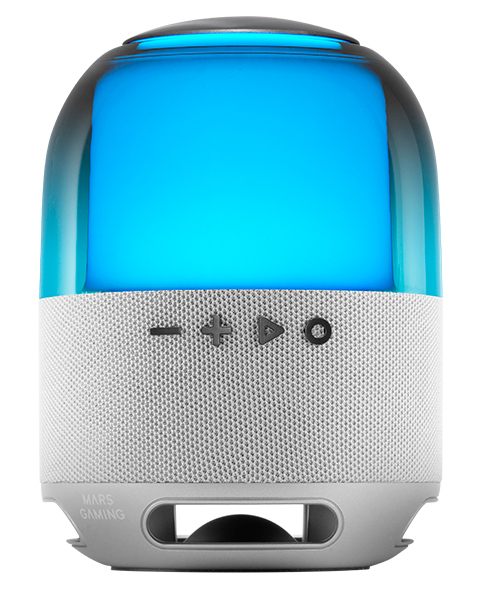 Altavoz Con Bluetooth Mars Gaming Ms-Flow/ 15 W/ 1.0/ Blanco