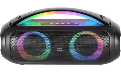 Altavoz Con Bluetooth Mars Gaming Ms-Pulse/ 50 W Rms/ 2.0/ Negro