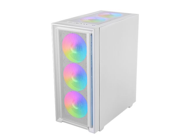 Caja Gaming Semitorre Mars Gaming Mc-Air/ Blanca