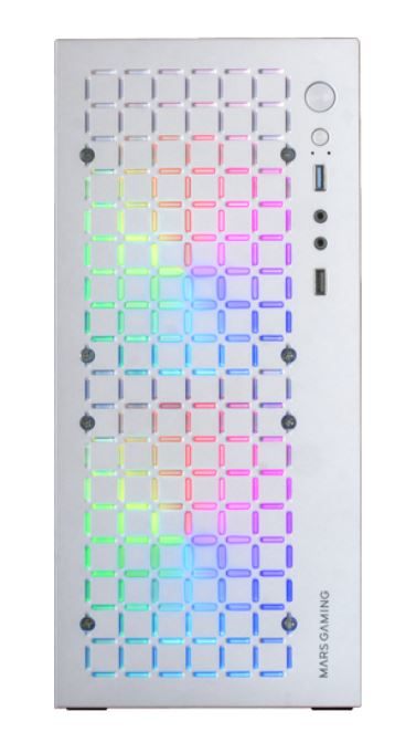 Caja Gaming Minitorre Mars Gaming Mc-Core/ Blanca