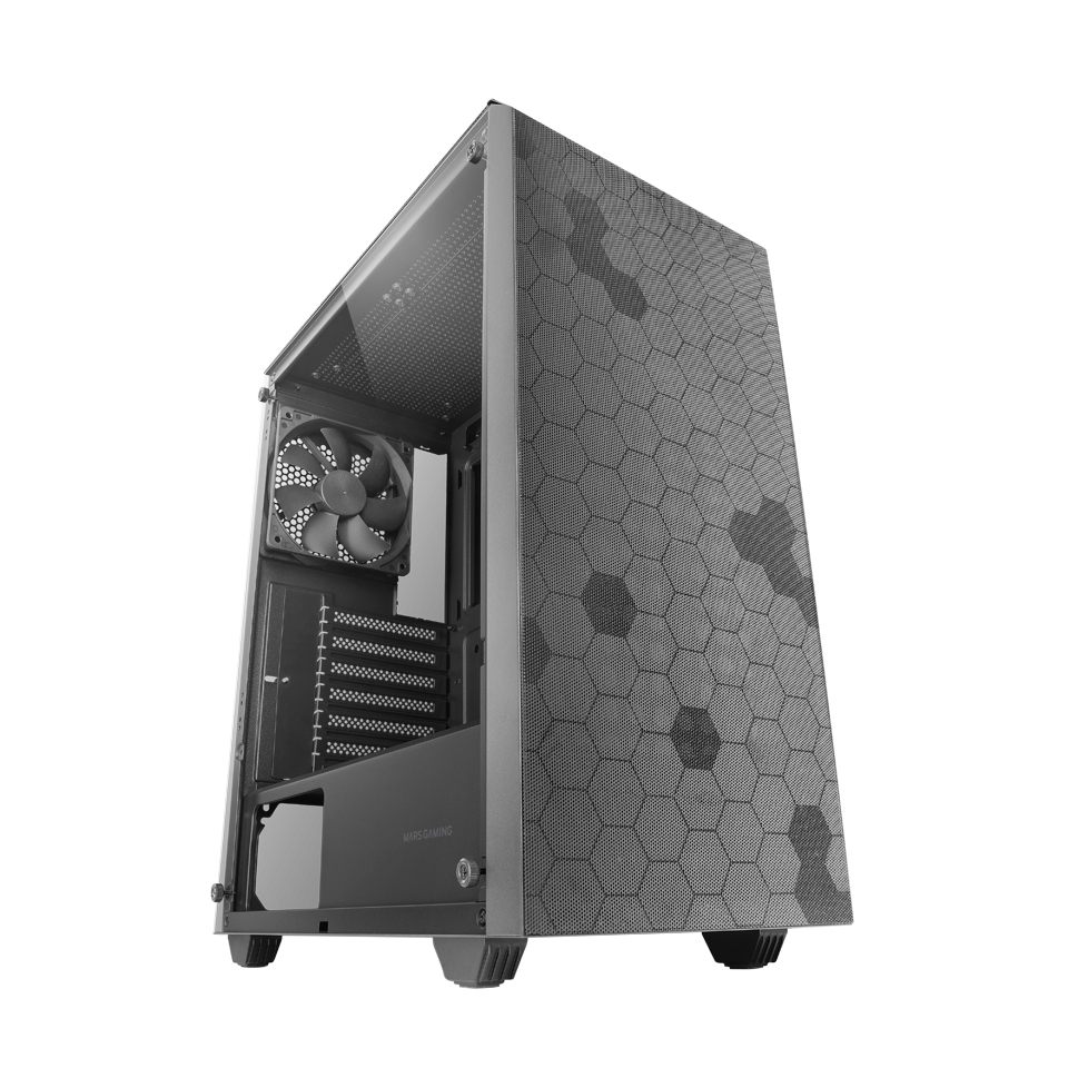 Caja Gaming Semitorre Mars Gaming Mc-Q3