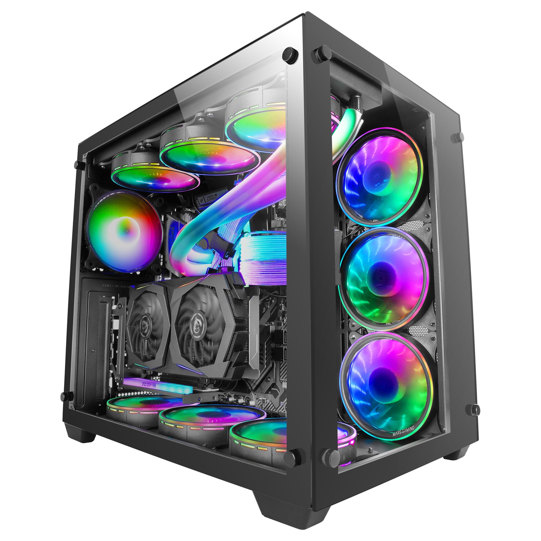 Caja Gaming Torre Mars Gaming Mcv3