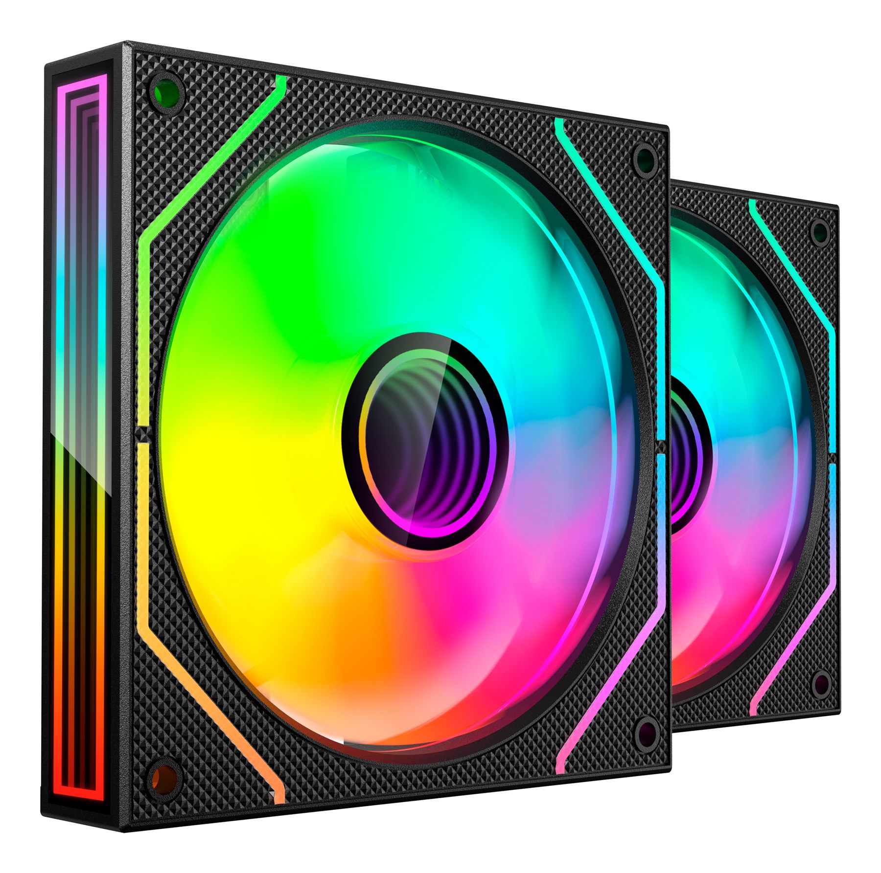 Pack 2 Ventiladores Mars Gaming Mf-3Dprox2/ 12 Cm/ Argb
