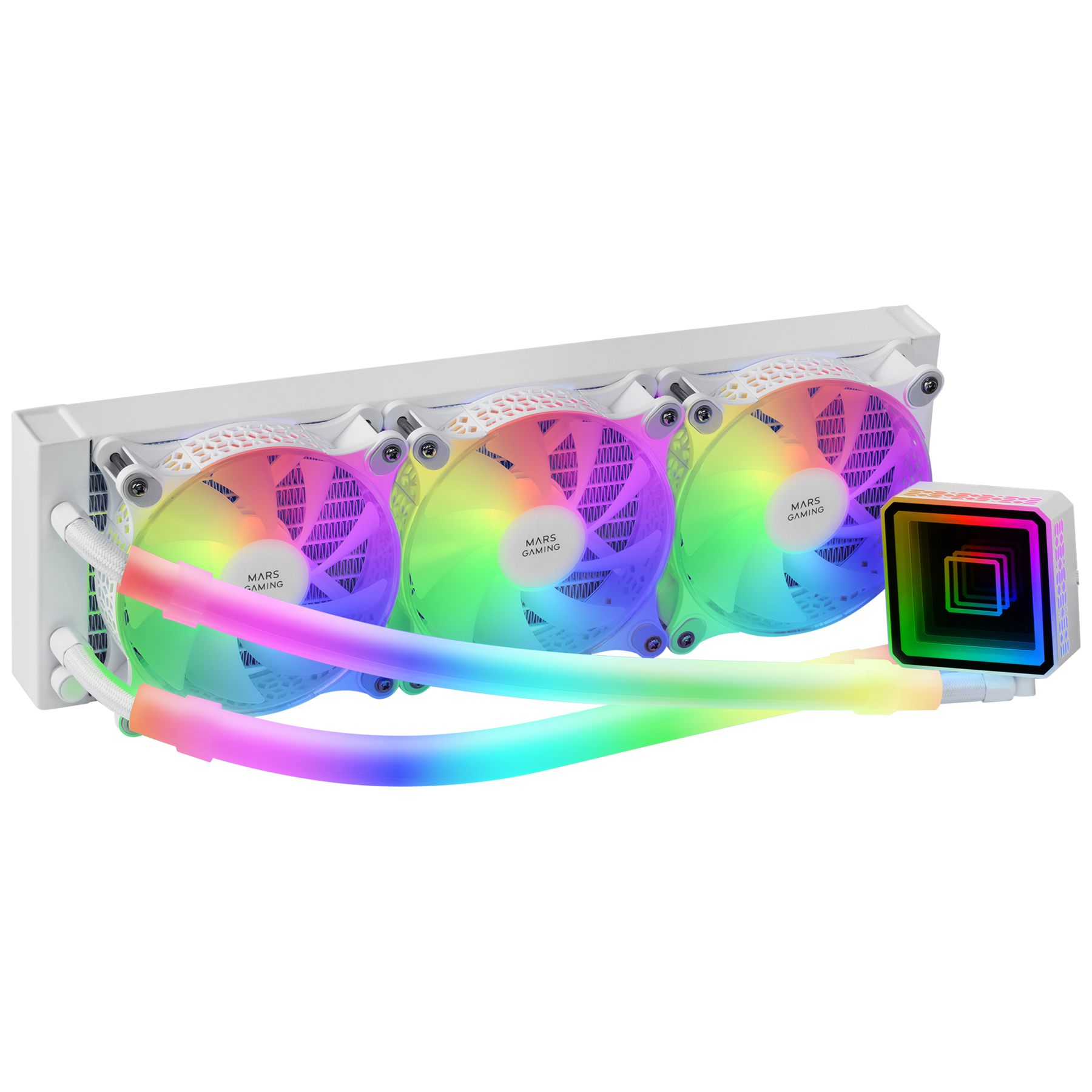 Sistema De Refrigeración Líquida Mars Gaming Ml-Ultra360/ Blanco