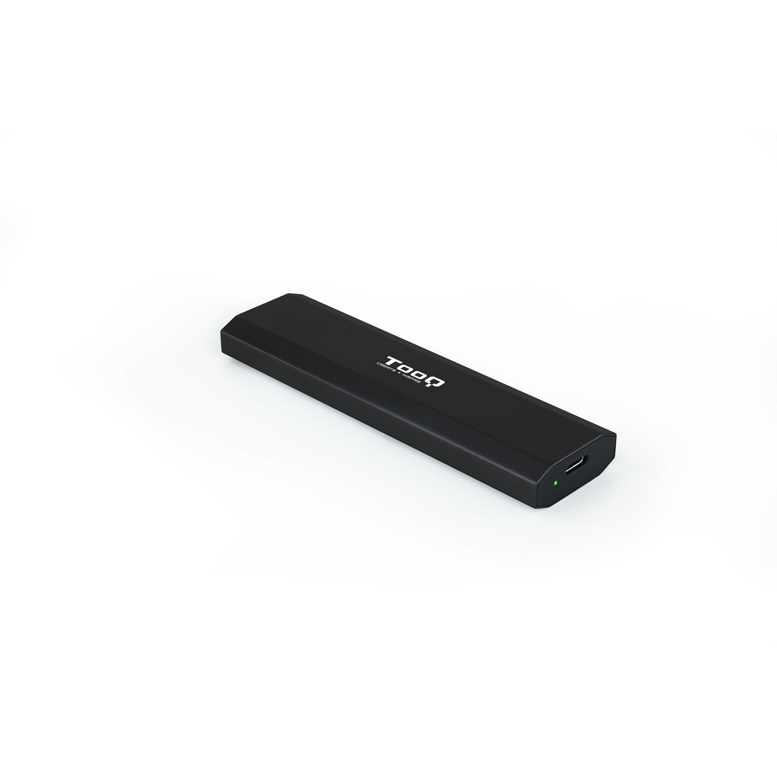 Caja Externa Para Disco SSD M.2 NVMe Tooq Tqe-2223B/ USB 3.2/ Sin Tornillos