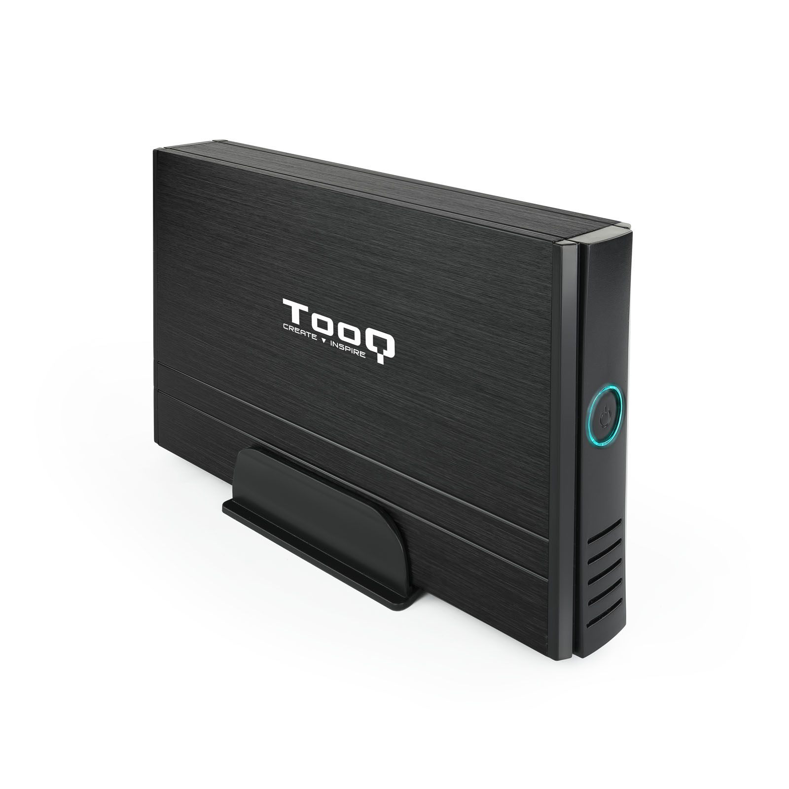 Caja Externa Para Disco Duro De 3.5" Tooq Tqe-3520B/ USB 2.0