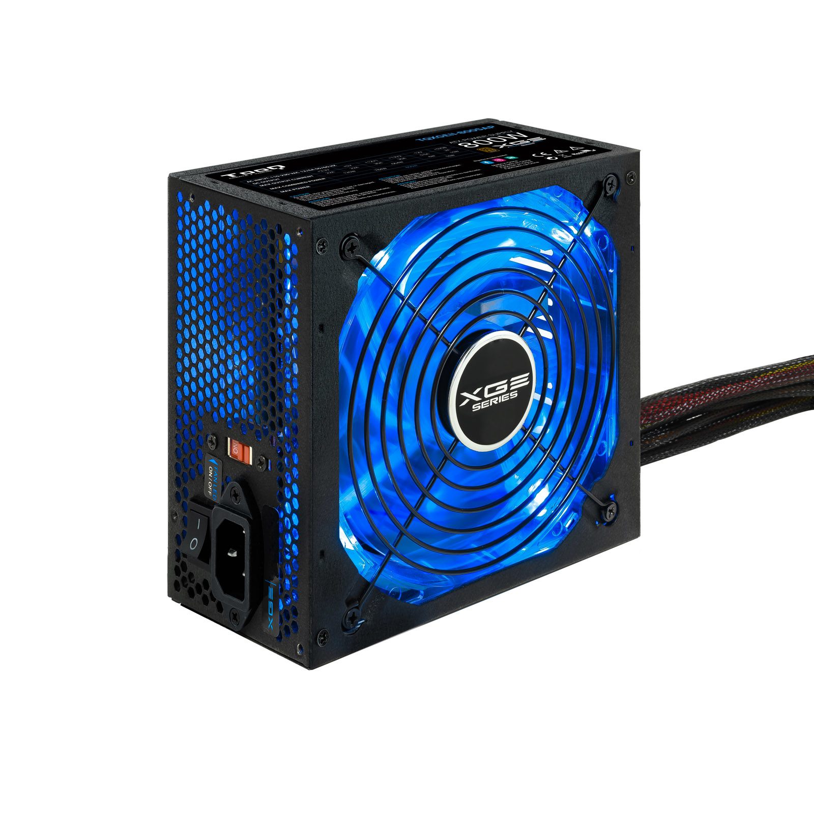 Fuente De Alimentación Tooq Tqxgeii-800Sap/ 800 W/ Ventilador 14 Cm/ 80 Plus Bronze
