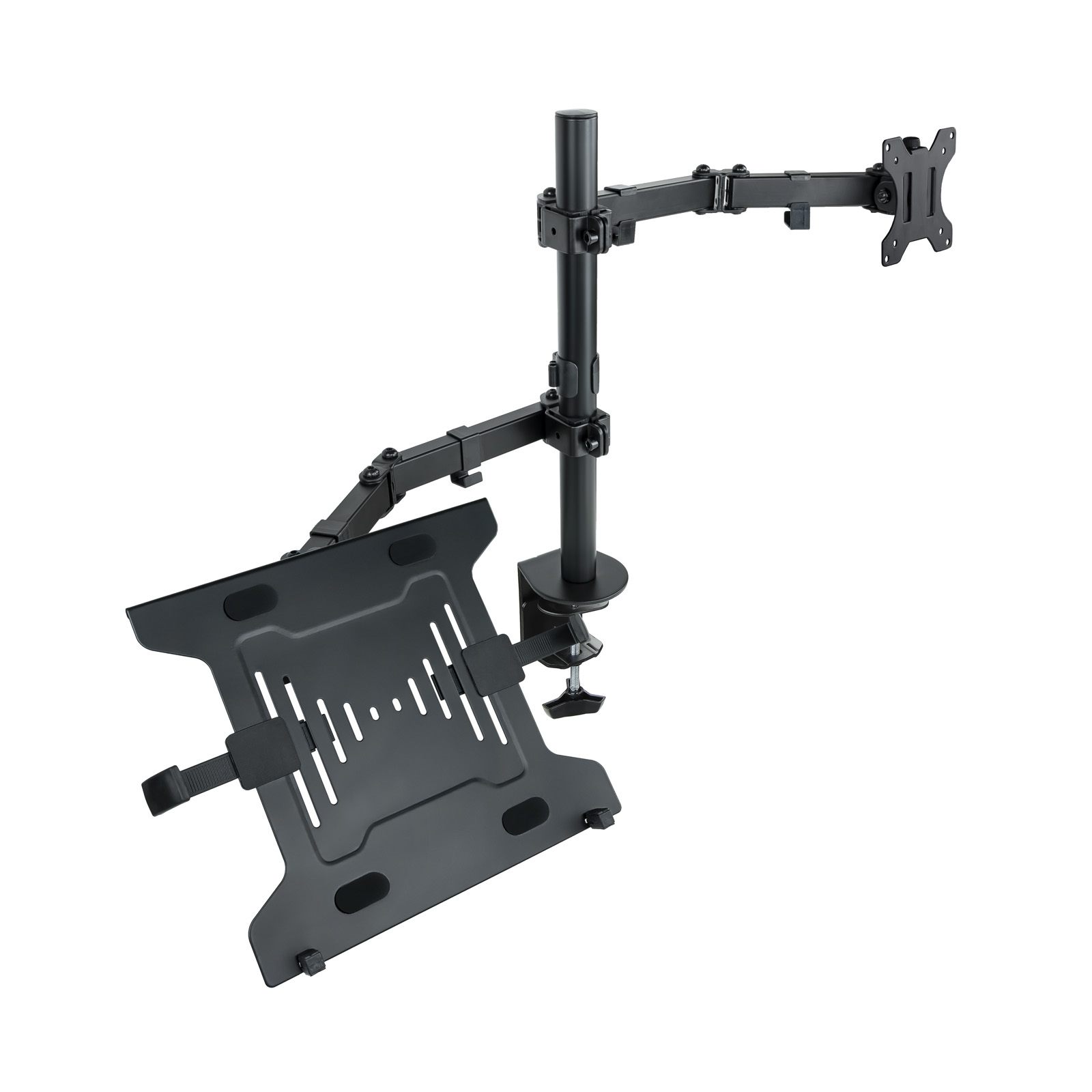 Soporte De Mesa Orientable/ Inclinable Tooq Db1200tn-B Para Tv Y Portátil De 13-32"