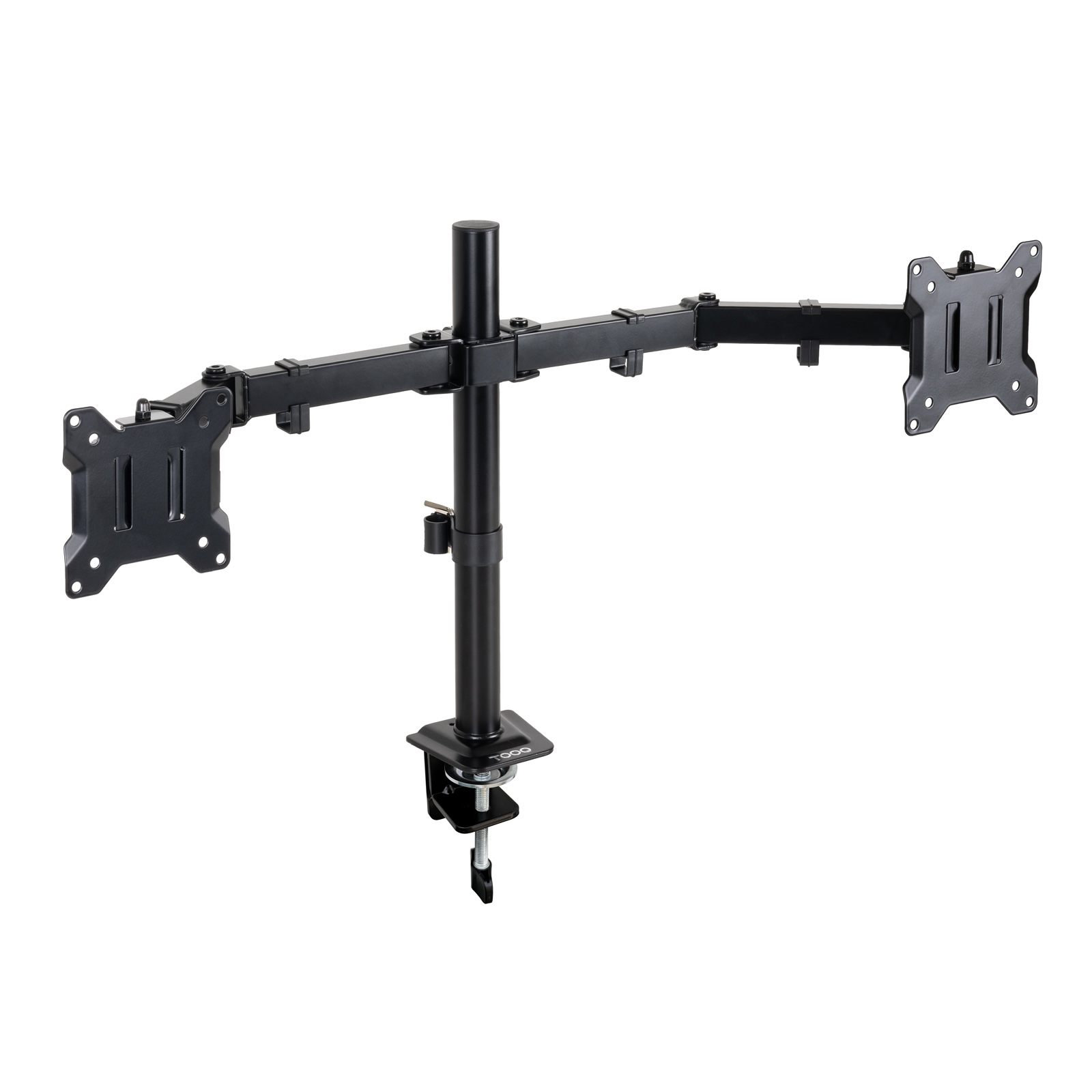 Soporte De Mesa Para 2 Monitores Tooq Db1802tn-B/ Giratorio/ Inclinable/ Hasta 8Kg