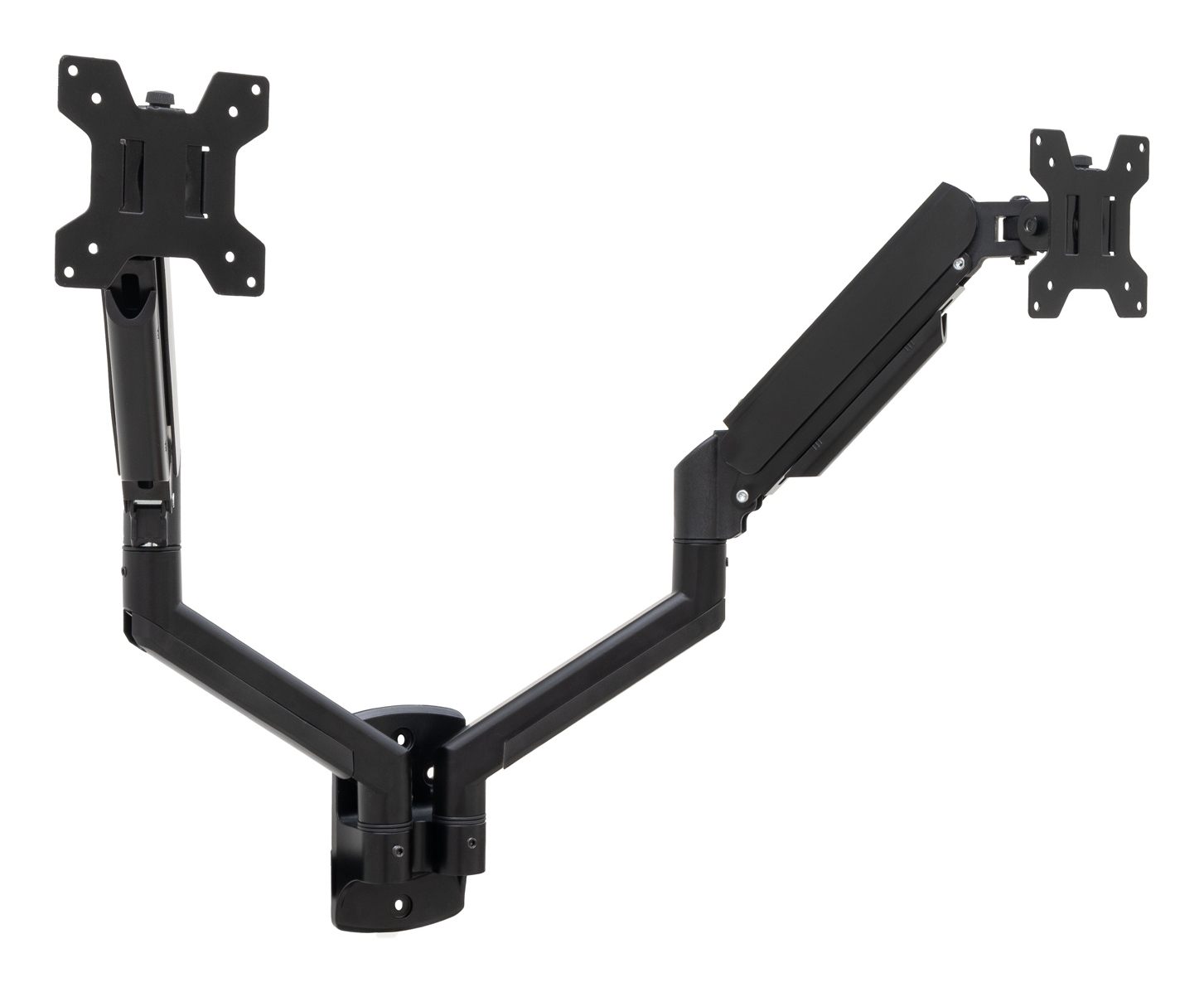 Soporte De Pared Para 2 Monitores Tooq Lp1434tnr-B/ Giratorio/ Inclinable/ Rotatorio/ Hasta 10Kg