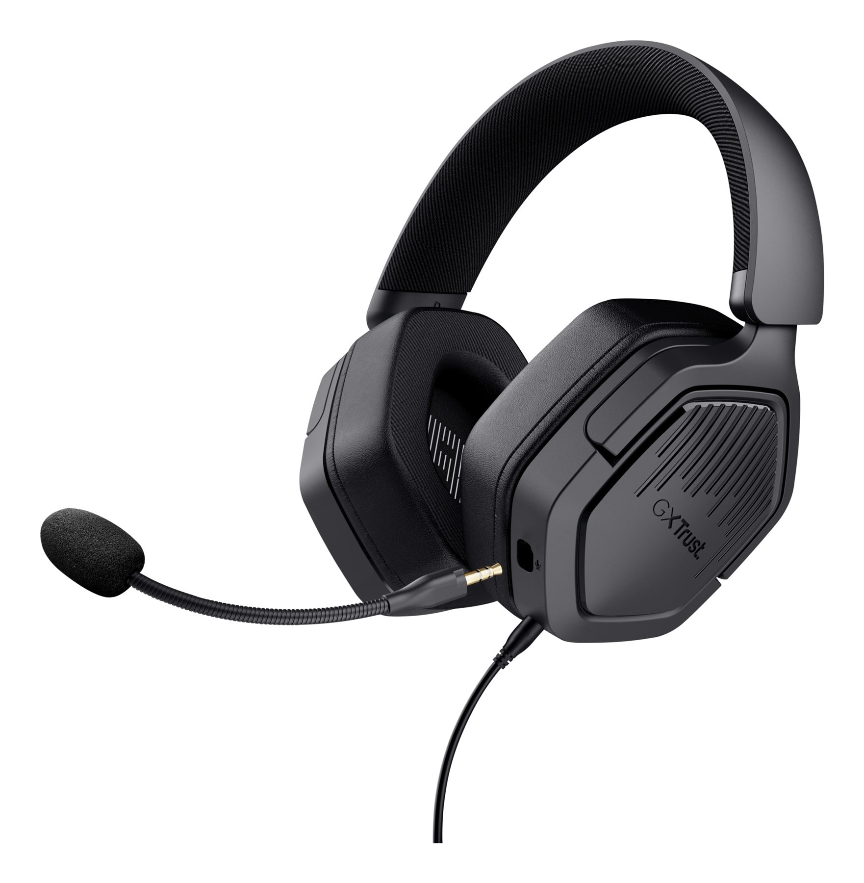 Auriculares Gaming Con Micrófono Trust Gaming Gxt 492 Carus/ Jack 3.5/ Negros