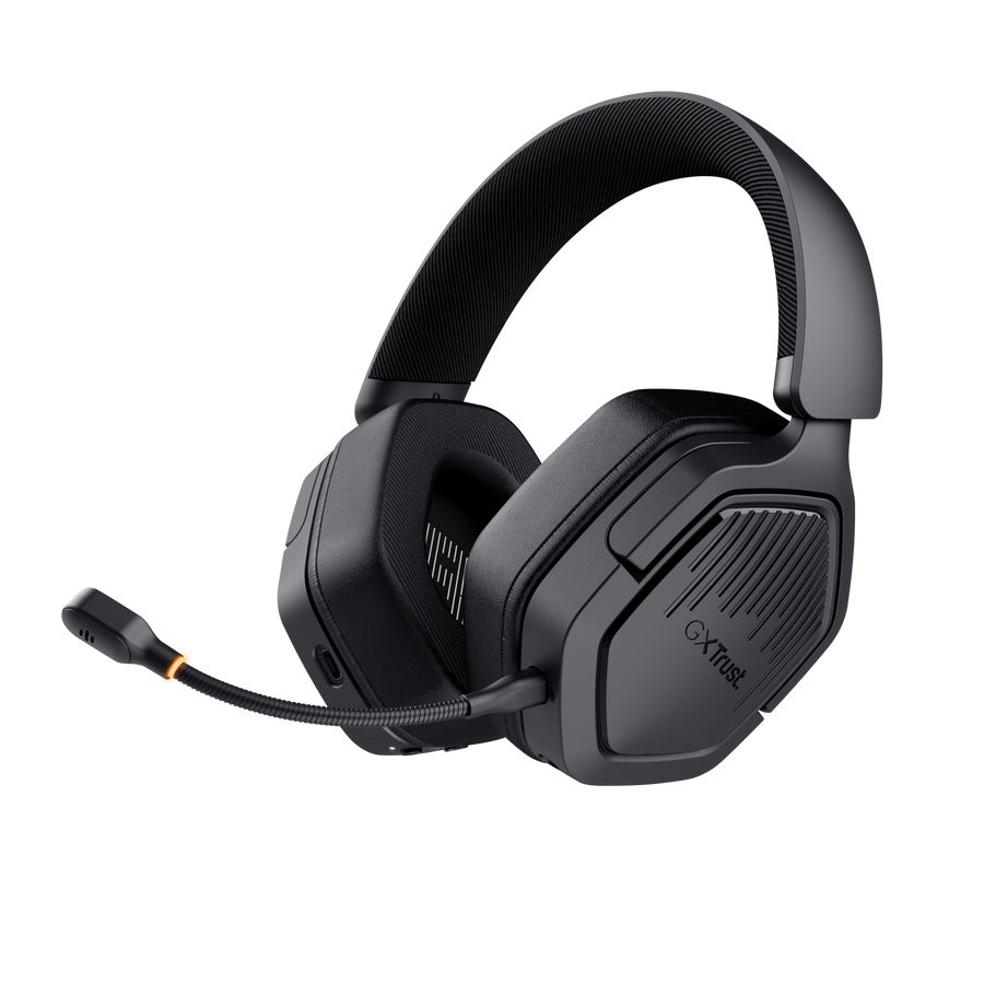 Auriculares Gaming Inalámbricos Con Micrófono Trust Gaming Gxt 493Ps Carus Ps5/ Jack 3.5/ Bluetooth/ Negros