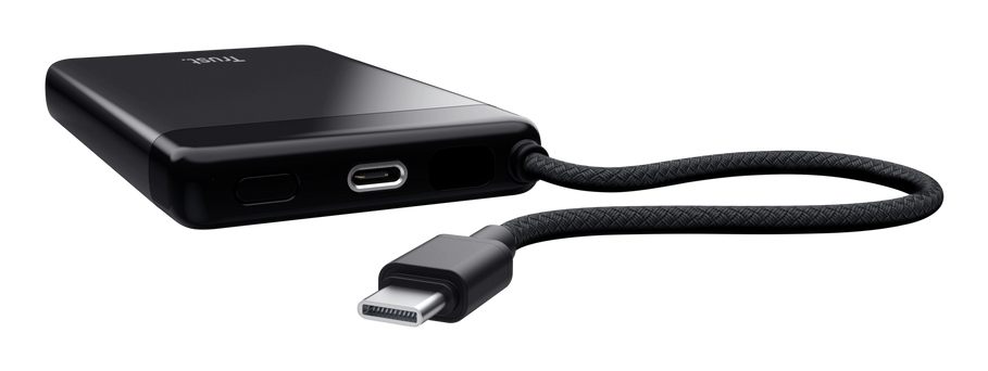 Batería Externa/Powerbank Trust Fiera 10000 Mah/ 20 W/ Incluye Cable USB Tipo-C