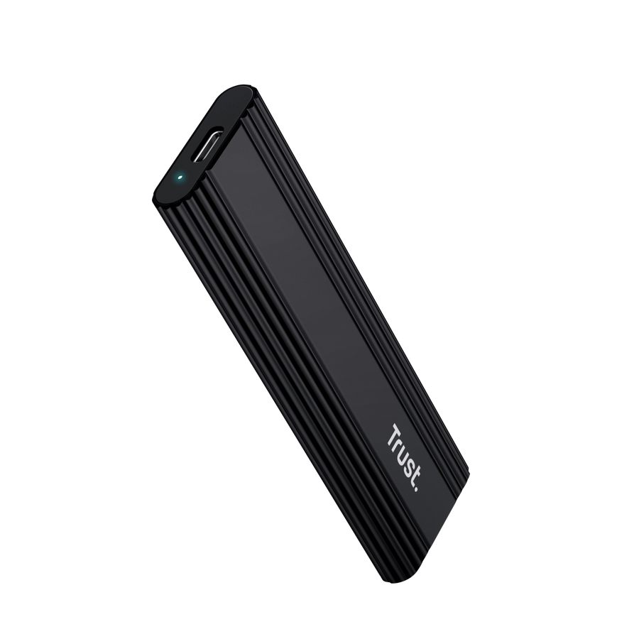 Caja Externa Para Disco SSD M.2 Trust 25806/ USB 3.2 Gen2/ Sin Tornillos