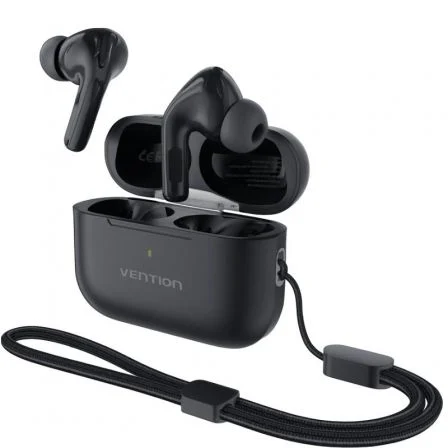 Auriculares Bluetooth Vention Echo Lite E11 Pro Con Estuche De Carga/ Negros