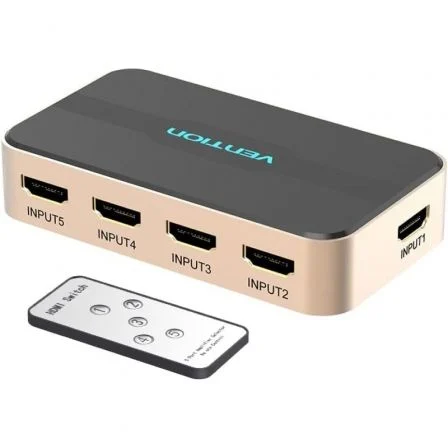 Duplicador Hdmi Vention Acdg0/ 5X Hdmi Hembra - Hdmi Macho