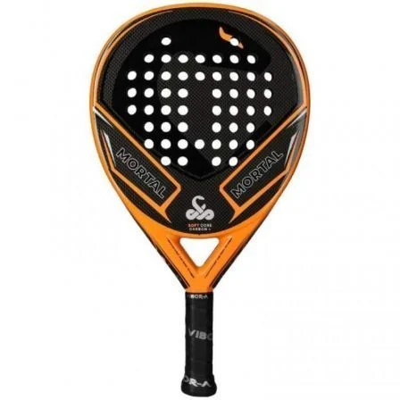 Pala De Pádel Vibor-A Mortal Carbon 3.0/ Naranja Y Negra