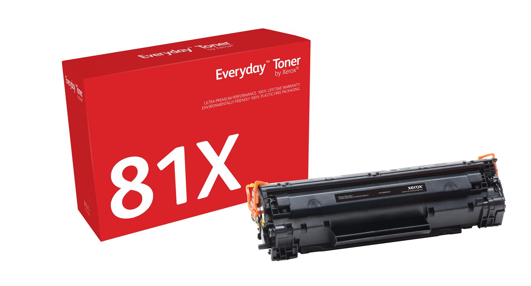 Tóner Compatible Xerox 006R03651 Compatible Con Hp Cf283x/Crg-137/ 2200 Páginas/ Negro