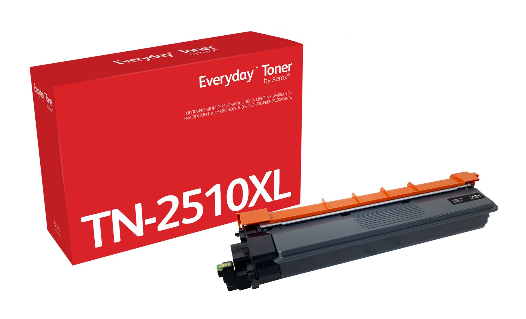 Tóner Compatible Xerox 006R04870 Compatible Con Brother Tn2510xl Alta Capacidad/ Negro