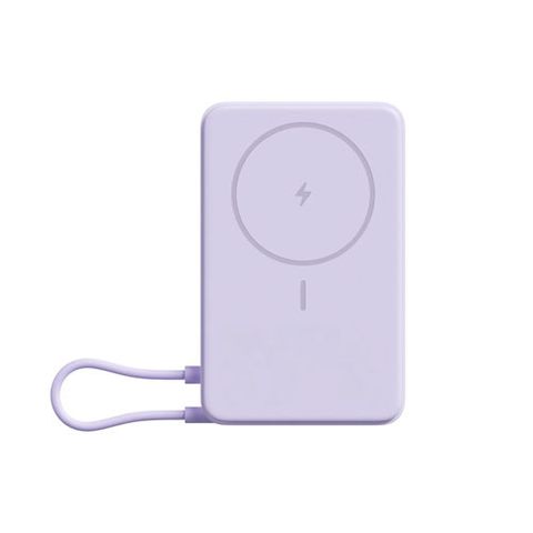 Powerbank 10000Mah Xiaomi Magnetic Power Bank 10000/ Wireless/ Púrpura