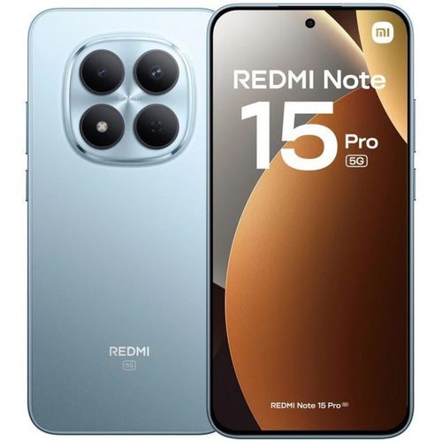 Smartphone Xiaomi Redmi Note 15 Pro 8Gb/ 256Gb/ 6.83"/ 5G/ Azul Glacial