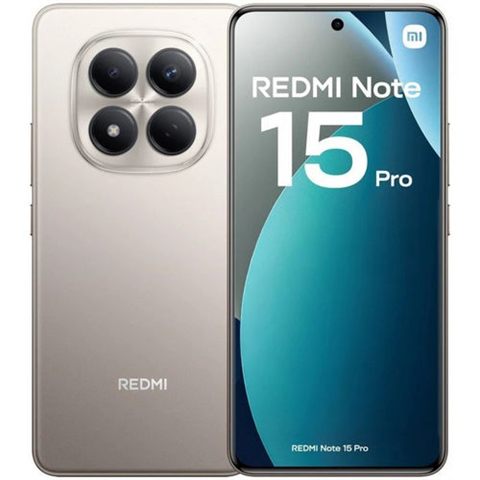 Smartphone Xiaomi Redmi Note 15 Pro 8Gb/ 256Gb/ 6.83"/ Titanio