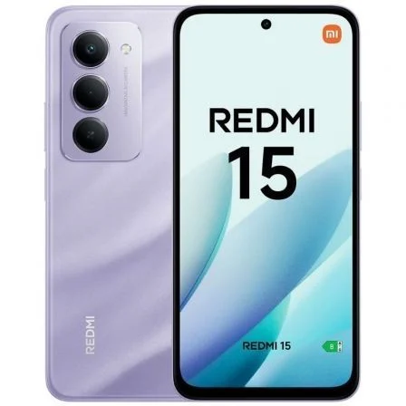 Smartphone Xiaomi Redmi 15 8Gb/ 256Gb/ 6.9"/ Púrpura
