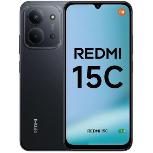 Smartphone Xiaomi Redmi 15C 4Gb/ 256Gb/ 6.9"/ Negro