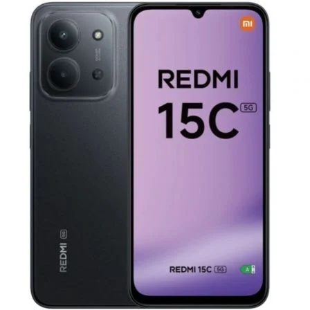 Smartphone Xiaomi Redmi 15C 4Gb/ 128Gb/ 6.9"/ 5G/ Negro