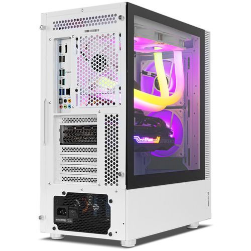 Nox NXHUMMERNMSSWH Semitorre, Atx / M-Atx, 1X 3.5" + 3X 2.5" / 2X 3.5 + 2X 2.5" / 3X 3.5" + 1X 2.5", Cpu Cooler: 166 Mm, Vga: 350 Mm, Chasis De Acero Spcc 0.8 Y 0.6 Mm
